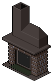 Dark Lodge Fireplace