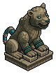 Temple Tiger Statue