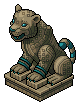 Temple Tiger Statue