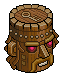 Jungle Totem Head