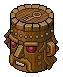 Jungle Totem Head