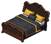 Dark Mansion Bed
