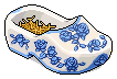 Delfstblauw Clog