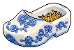 Delfstblauw Clog