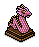 Miniature Pink Dragon Lamp