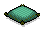 Miniature Turquoise Pillow