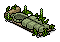 Miniature Army Green Sleeping Bag