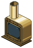 Gold Mode Fireplace