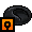 Black pod chair