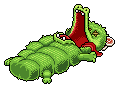 Fabric Crocodile Sleeping Bag