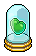 Emerald Valentines Heart
