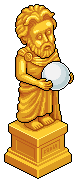 Gold Lightkeeper Statue A
