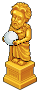 Gold Lightkeeper Statue A