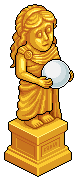 Gold Lightkeeper Statue B