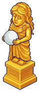 Gold Lightkeeper Statue B