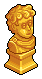 Gold Prince Sculpture