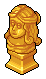 Gold Princess Sculpture