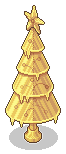 Solid Gold Christmas Tree