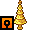 Solid Gold Christmas Tree