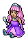 Accessorised Purple Doll