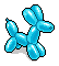Blue Dog Balloon