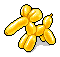 Yellow Elephant Balloon
