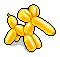 Yellow Elephant Balloon