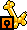 Yellow Giraffe Balloon