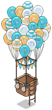 2nd Anniversary Hot Air Balloon