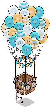 2nd Anniversary Hot Air Balloon