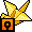 Yellow Origami Crane