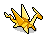 Yellow Origami Dragon