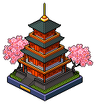 Miniature Hanami Temple