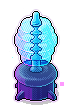 Trippy Amber Lamp