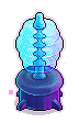 Trippy Amber Lamp