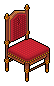 Ruby Vintaque Chair