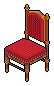 Ruby Vintaque Chair