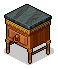 Vintaque Bedside Table