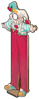 Tall Clown Standee