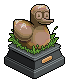 Lido Duck Statue
