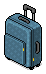 Teal Suitcase