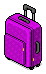 Purple Suitcase