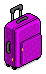 Purple Suitcase