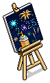 2025 New Year Easel