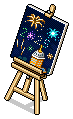 2025 New Year Easel