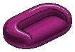 Fuchsia Pod Sofa