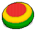 Rasta Bean Bag