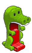 Oversized Crocodile Chair