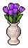 Rich Purple Tulips