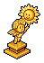 Golden Icarus Figure